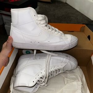 Nike Women's White High-Top Sneakers